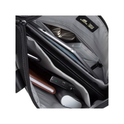 Сумка для ноутбука 13.3 из кожзама 8920, черный-11