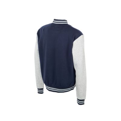 Бомбер Oxford, темно-синий/серый меланж, унисекс-7