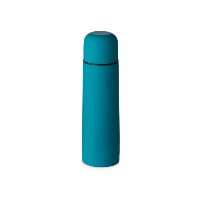 Термос Ямал Soft Touch с чехлом, 500мл, бирюзовый-1