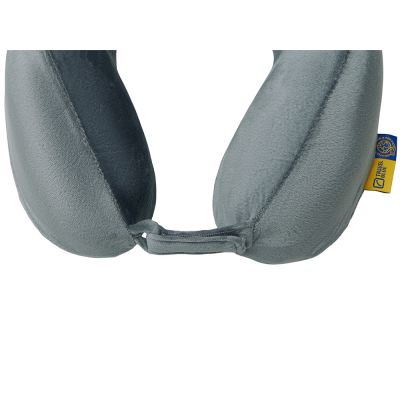 Подушка для путешествий с эффектом памяти Travel Blue Tranquility Pillow, увеличенная (212), цвет серый-2