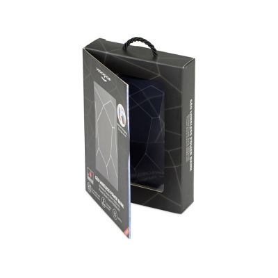 Портативное беспроводное зарядное устройство Geo Wireless, 5000 mAh, черный-10