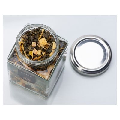 Чай манговый улун, серия Bouquet, стеклянная банка-2