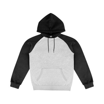 Толстовка с капюшоном Dublin мужская, черный/серый меланж-13