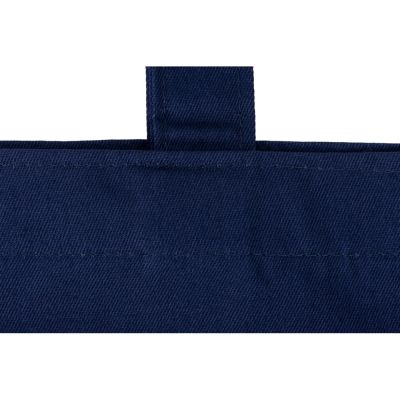 Сумка с широким дном и боками, синий-5