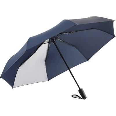 Зонт складной 5477 ColorReflex со светоотражающими клиньями, полуавтомат, лайм-11