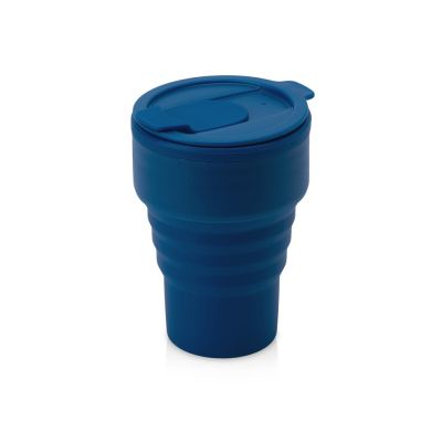 Силиконовый складной стакан GoCup, индиго-0