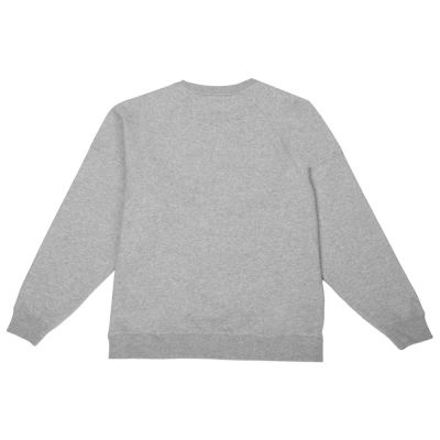 Свитшот оверсайз Paris, унисекс, серый меланж-9