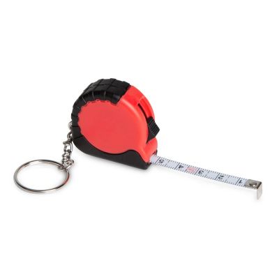 Рулетка-брелок Habana 1 м, красный-0