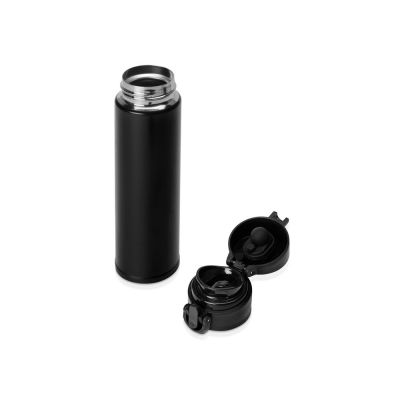 Вакуумная герметичная термокружка Inter, черный, нерж. сталь (Р)-1