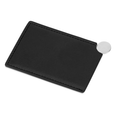 Зеркало в чехле Style, серебристый/черный-0