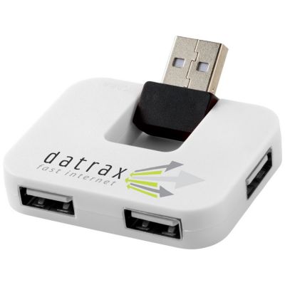 USB Hub Gaia на 4 порта, белый-5