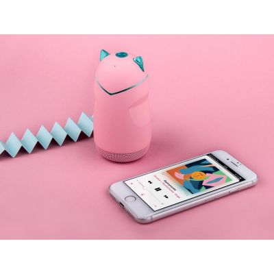 Портативная акустика Rombica Mysound Kitty 3C, розовый-6