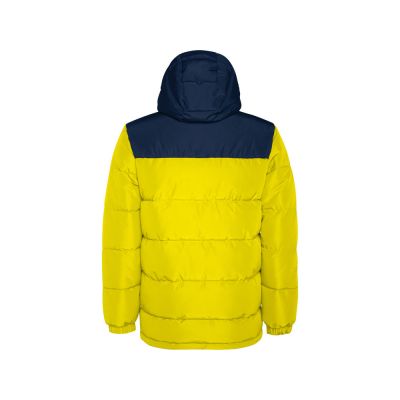Пуховик TALLIN желтый/нэйви-2