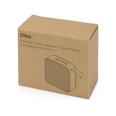 Портативная колонка Otto, красный/черный-6