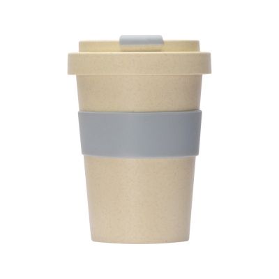 Стакан из пшеничного волокна Flava, серый-1