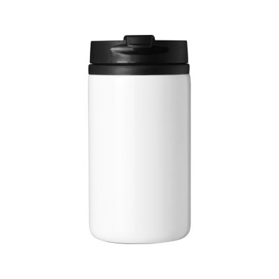 Термостакан Mojave из переработанной нержавеющей стали, сертифицированной по стандарту RCS, объемом 300 мл - Белый-1