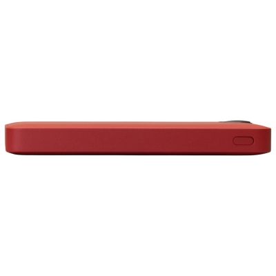 Внешний аккумулятор с дисплеем Mild, 10 000 mAh, красный-4