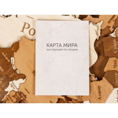 Интерьерная карта мира World-2