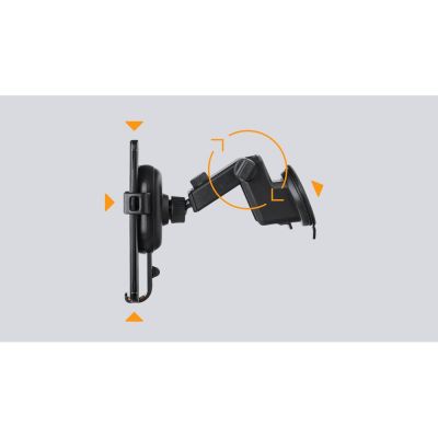 Беспроводное зарядное устройство  Rombica NEO Clip, черный-5