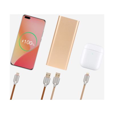 Внешний аккумулятор Rombica NEO AZ220G Quick, 22000 mAh, золотистый-9