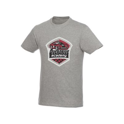 Мужская футболка Heros с коротким рукавом, серый яркий-4