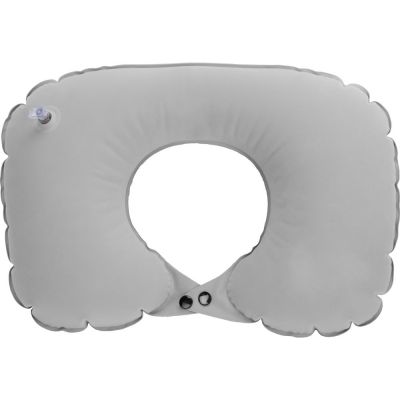 Подушка под шею с помпой Push, серый-3