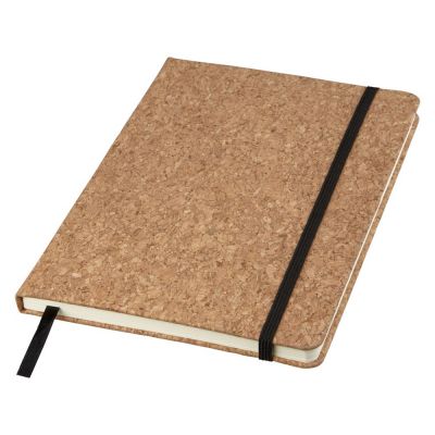 Блокнот Napa формата A5 с пробковой обложкой, натуральный-0
