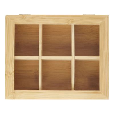 Бамбуковая коробка для чая Ocre-1