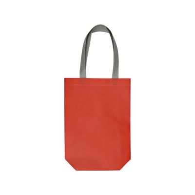 Сумка для шопинга Utility ламинированная, красный матовый-3