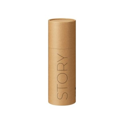 Вакуумный термос Story c покрытием powder, тубус, синий-8