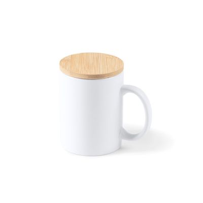 Керамическая кружка BERRY Eco line объемом 370 мл., белый-3