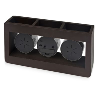 Погодная станция Трилогия, коричневый/серебристый-1