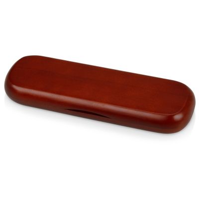 Футляр для ручки деревянный, коричневый-0