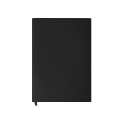 Блокнот C1 софт-тач, гибкая обложка, 128 листов, черный-1