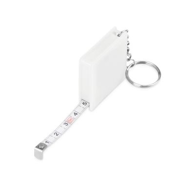 Брелок-рулетка, 1 м., белый-1