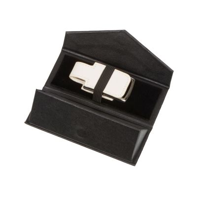 Подарочная коробка для флеш-карт треугольная, черный-1