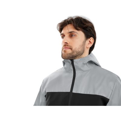 Ветровка светоотражающая Рефлектор гибрид, светоотражающий/черный-5