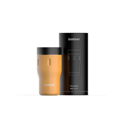 Термос питьевой, вакуумный, бытовой, тм bobber. Объем 0,35 литра. Артикул Tumbler-350 Ginger Tonic-0