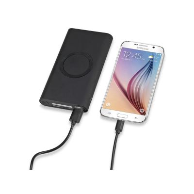 Портативный набор с беспроводным зарядным устройством (power bank) Force, 8000 mAh-2