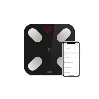 Умные диагностические весы Picooc Mini Black V2 (6924917717391), черный-0