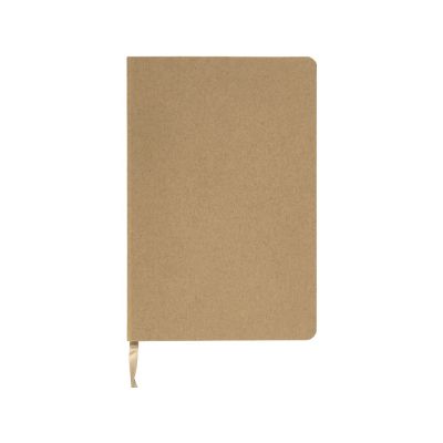 Блокнот из крафта и каменной бумаги А5 Fleekstone, твердая обложка, крафтовый-5