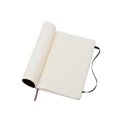 Записная книжка Moleskine Classic Soft (в линейку), Large (13х21см), черный-2