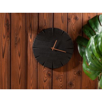 Часы деревянные Helga, 28 см, черный-6