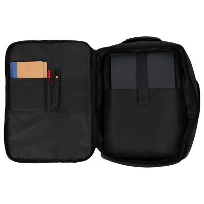 Рюкзак-трансформер Turnover, черный-14