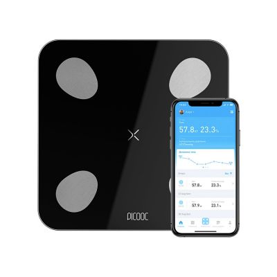 Умные диагностические весы Picooc Mini Lite Black (6924917717469), черный-0