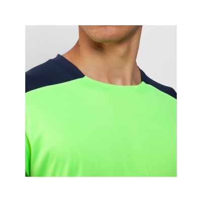 Футболка Bugatti мужская, неоновый зеленый/нэйви-4