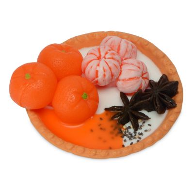 Мыло ручной работы Тарталетка с мандаринами-1