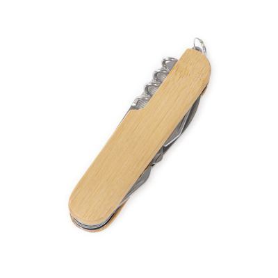 Мультитул-нож Bambo, бамбук-4