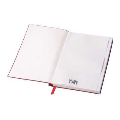 Блокнот А5 Scribe, гибкая обложка, 96 листов 80 гр/м2, красный-3