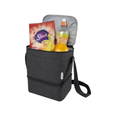 Tundra, сумка-холодильник из переработанного PET-пластика, для обеда, на 9 банок - Heather Charcoal-3